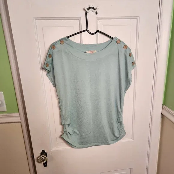 Merl E Pere Button Top Size M - Picture 1 of 6